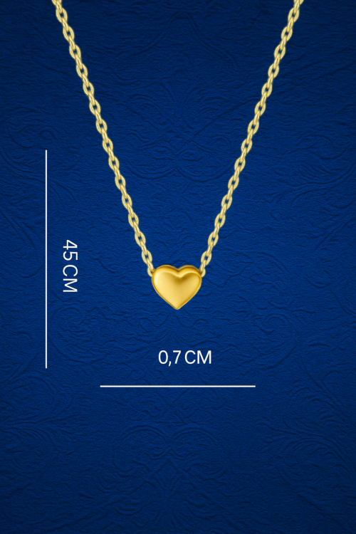 VAKHDUCI Heart Pendant Necklace - Image 2