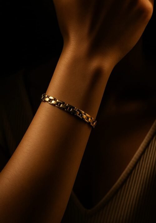 VAKHDUCI Simple Style Solid Bracelet