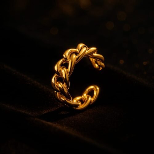 VAKHDUCI GeoGlow Open Ring