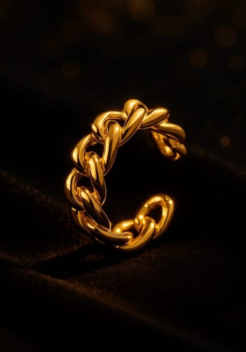 VAKHDUCI GeoGlow Open Ring