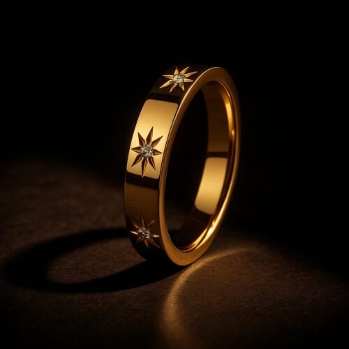 VAKHDUCI GeoClassic Titanium Ring