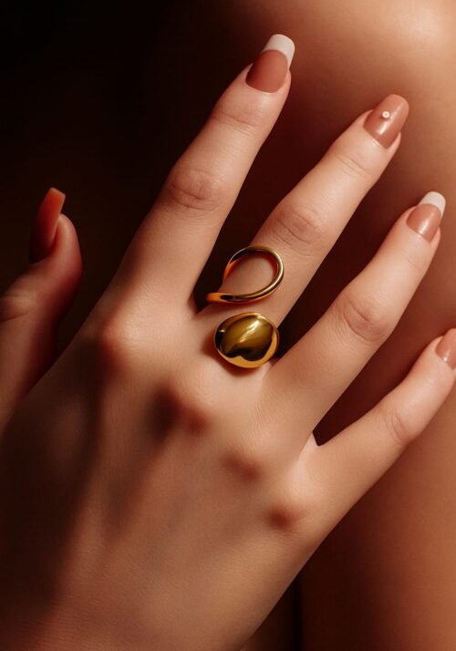VAKHDUCI Ovaluxe Open Ring