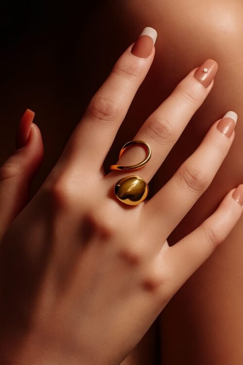VAKHDUCI Ovaluxe Open Ring