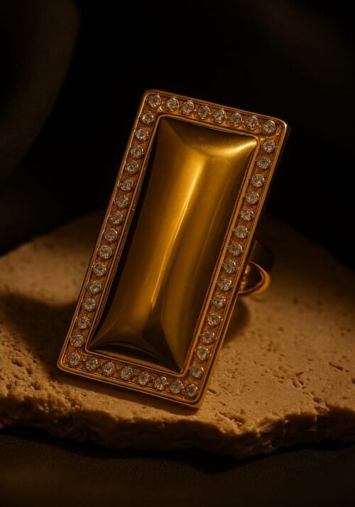 VAKHDUCI ArtisGeo Zircon Ring