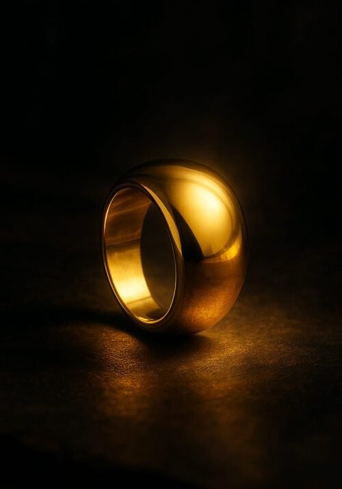 Vakhduci Evergold Vintage Solid Band Ring