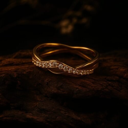 VAKHDUCI GeoShine Stainless Steel Ring