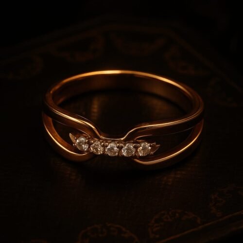 VAKHDUCI Classic Gold Daily Ring