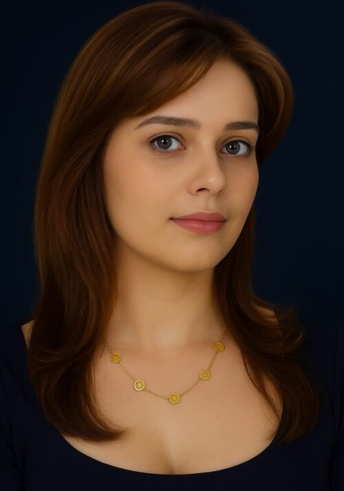 VAKHDUCI Glimmer Charm Necklace