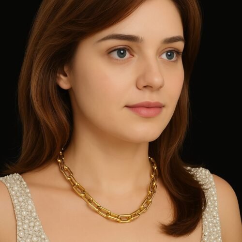 VAKHDUCI Urban Edge Paperclip Chain