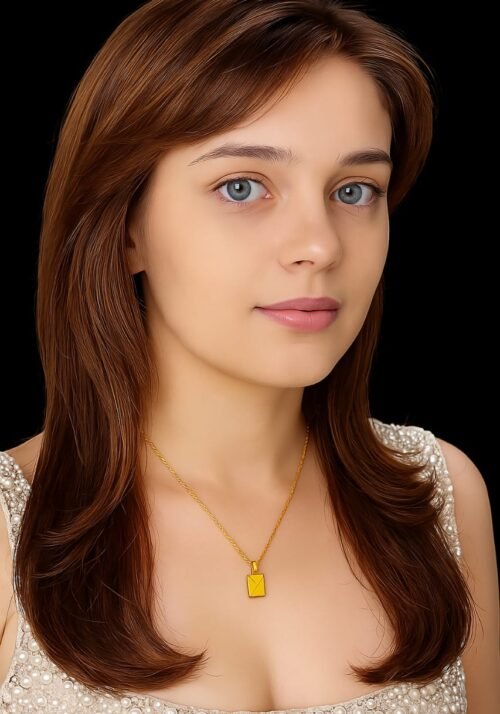 VAKHDUCI Love Letter Couple's Pendant Necklace