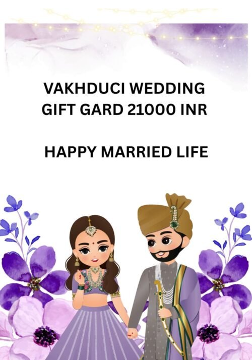 Wedding Gift Card - VAKHDUCI